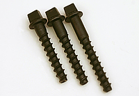 Rectangle head coach screws